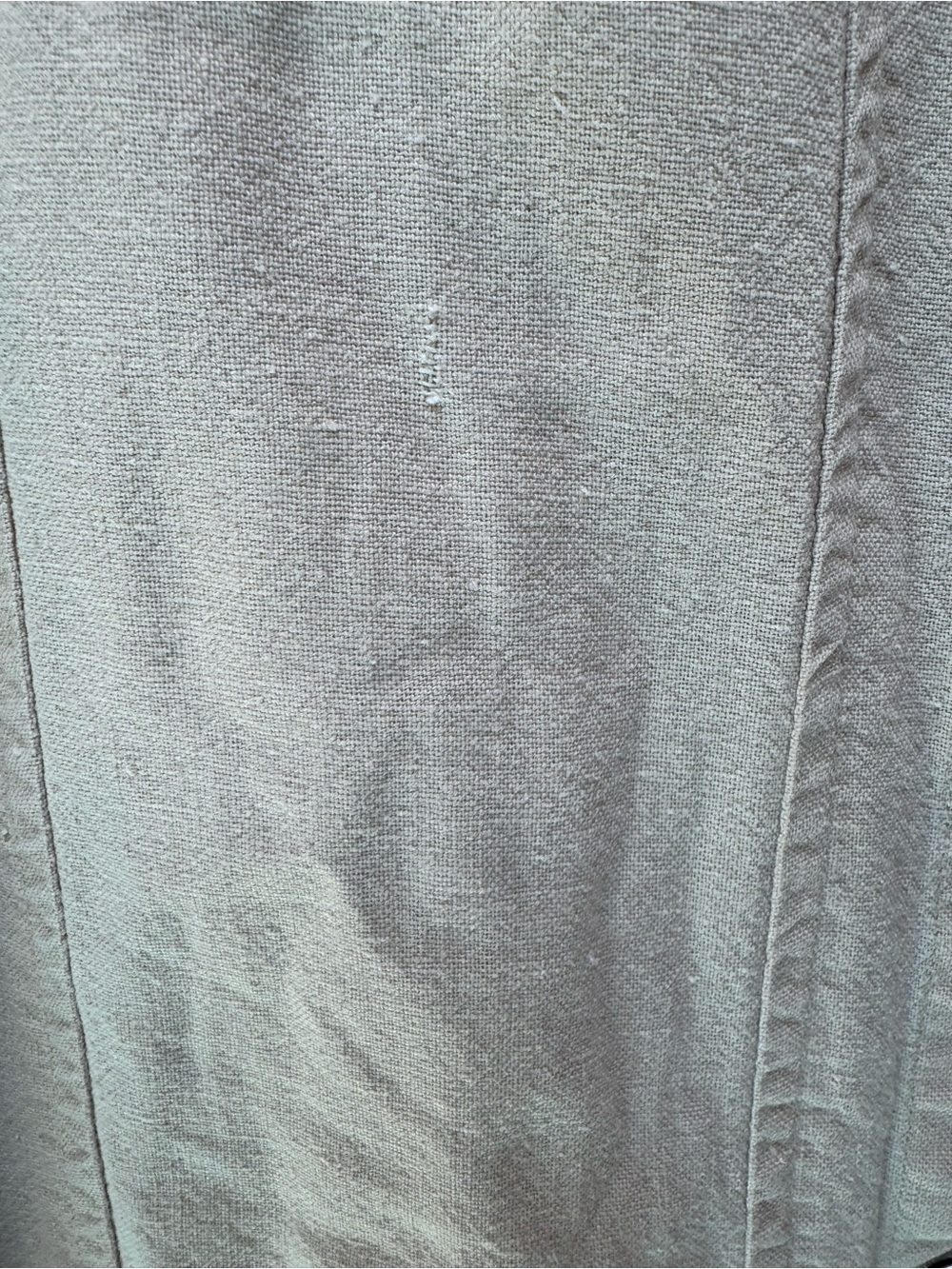 Sleeveless Button-Front Maxi Dress in Light Beige - Picture 9 of 10